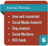 website audit - social media footprint