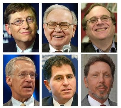 Billionaire Winners and Losers