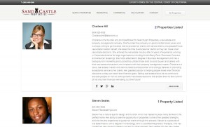 sandcastle-real-estate-website-agents